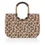 Reisenthel Loopshopper L Prekių krepšys Leo Macchiato, 25L, ruda/ smėlio
