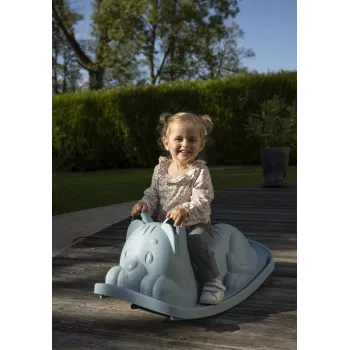 Smoby Rocker Cat Blue vaikiška supamoji kėdė
