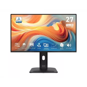 MSI PRO MP275PHGN E14 27 colių Full HD IPS 144Hz monitorius – juodas