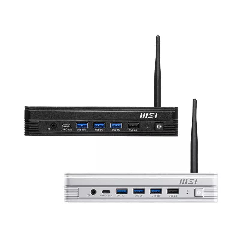 MSI PRO DP10 A14MG-001EU Mini kompiuteris, Intel Core i7-14700, 16GB DDR5, 1TB SSD, Windows 11 Pro, juodas