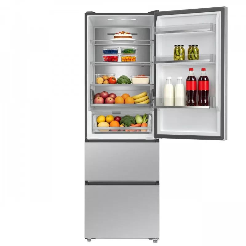Šaldytuvas-šaldiklis DREAME DRT400WMBEEU Multi-Door, 432 L, nerūdijantis plienas, No Frost, F energijos klasė