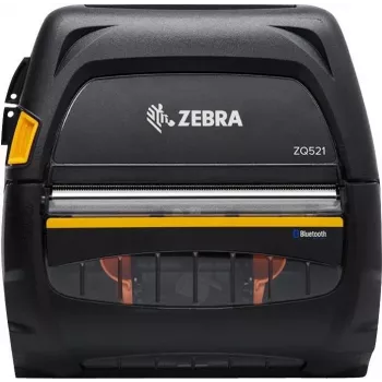 Zebra ZQ521 Direct Thermal Mobile Printer - 203 dpi, 127 mm/s, USB 2.0, Bluetooth 4.1, NFC, Tear Bar, Standard Battery