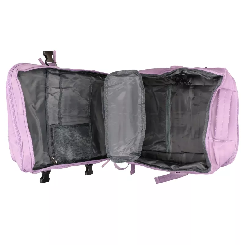EXTRALINK Black Forest KM01 kelioninė kuprinė 40x30x20 cm – rožinė