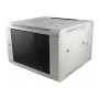 ALLNET SMA-Series 19-Inch Wall-Mount Enclosure 6U 450mm Depth Light Grey Flat Pack