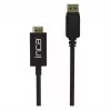 INCA DisplayPort į HDMI laidas 1,8 m 10,2 Gbit/s Juodas