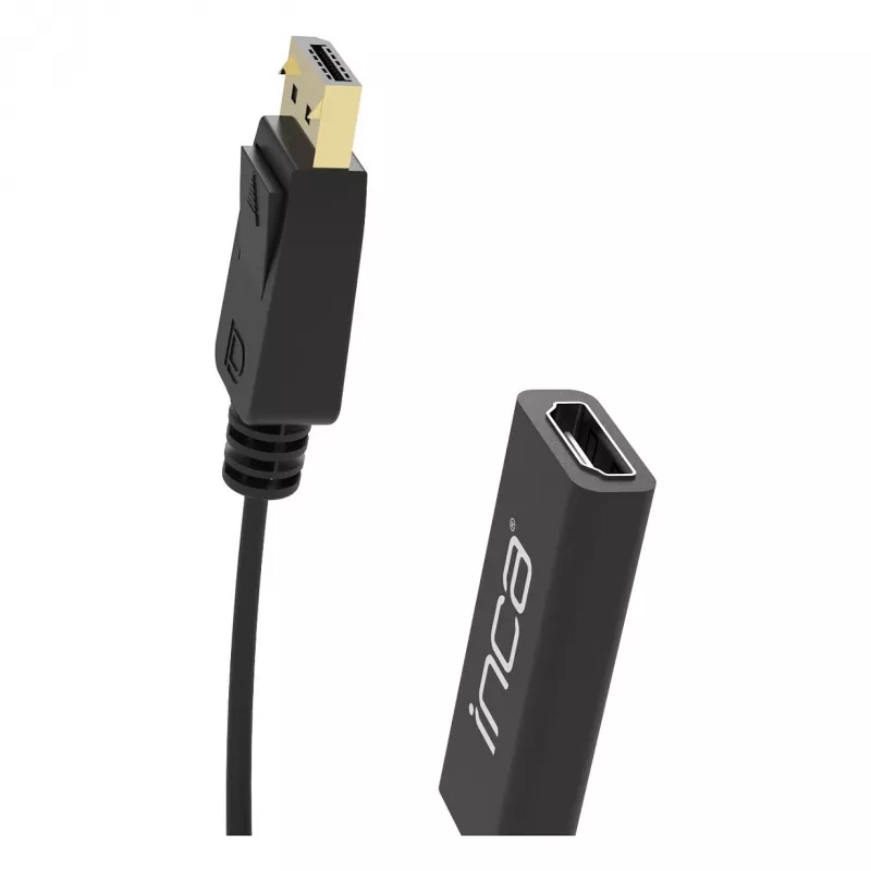 INCA DisplayPort į HDMI adapteris IDTH-07 4K 0,2 m (Retail)