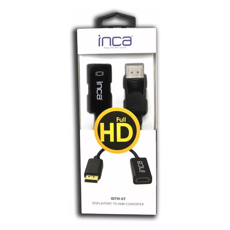 INCA DisplayPort į HDMI adapteris IDTH-07 4K 0,2 m (Retail)