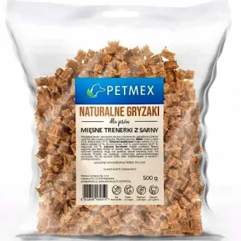 PETMEX Elnienos mėsos treniruočių skanėstai šunims 500g