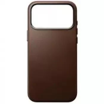 NOMAD Traditional Leather Case, skirtas iPhone 17 Pro Max su MagSafe - Ruda