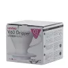 Hario keraminis lašinimo kavos virimo įtaisas V60-01 White