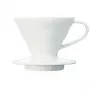 Hario keraminis lašinimo kavos virimo įtaisas V60-01 White