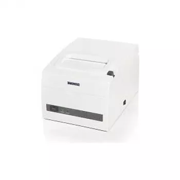 Citizen CT-S310II terminis kvitų spausdintuvas – monochrominis (juoda ir raudona) – 203 dpi – 160 mm/s – USB ir Serial – automatinis pjoviklis – balta