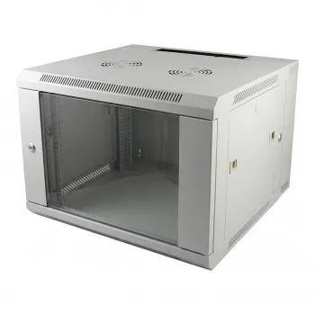 ALLNET 19 colių sieninis korpusas 12U 1-dalis T595/B541mm šviesiai pilkas SMQ serijos