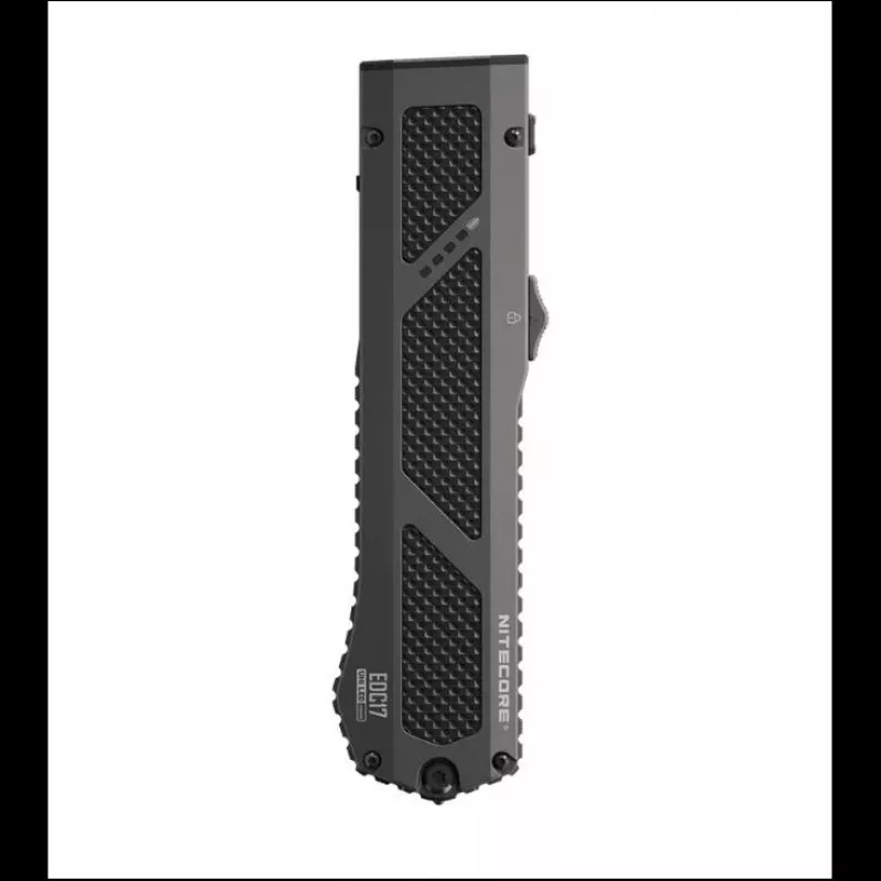 Nitecore EDC17 žibintuvėlis 1500 liumenų, įkraunamas per USB-C su 1 klasės lazeriniu rodykle