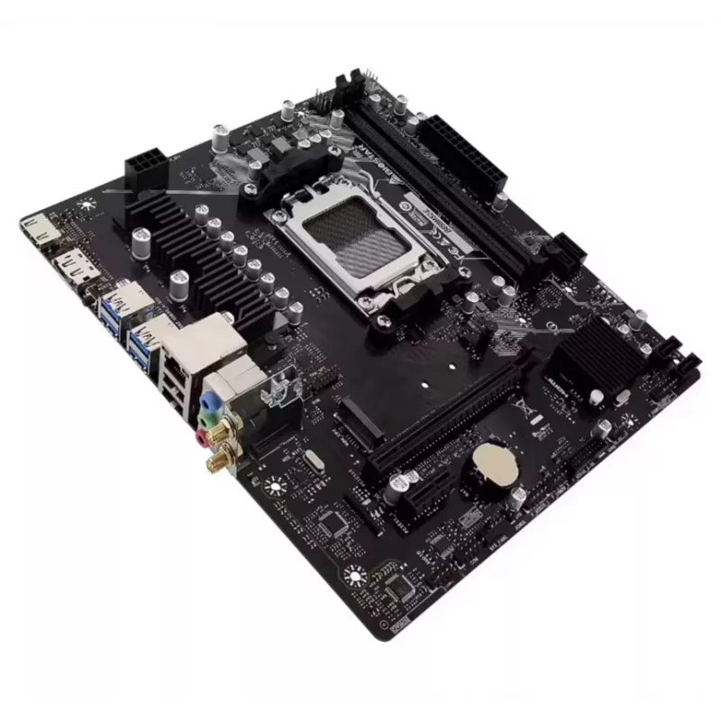 BIOSTAR B650MS2-E pagrindinė plokštė, AMD AM5, DDR5, Micro ATX