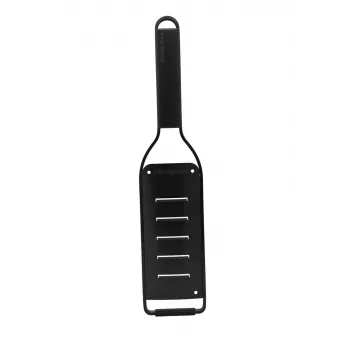 Microplane Black Sheep Large Grater su nerūdijančio plieno ašmenimis, pagamintas JAV, tarkavimui
