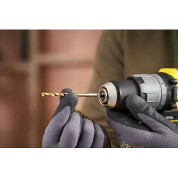 STANLEY FATMAX SFMCD726D2T 18V akumuliatorinis kombinuotas gręžtuvas be šepetėlių (2x 2.0Ah baterijos, įkroviklis, TSTAK dėklas)
