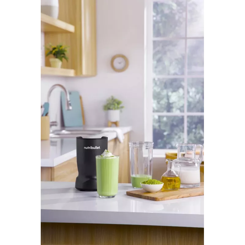 Nutribullet NBT1006MB Turbo 1000 W Blender, matinė juoda