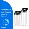 Nutribullet NBT1006MB Turbo 1000 W Blender, matinė juoda