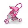 MILLY MALLY Dolls Pram Susie Prestige – Pink/Grey/White