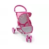 MILLY MALLY Dolls Pram Susie Prestige – Pink/Grey/White