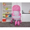 MILLY MALLY Dolls Pram Susie Prestige – Pink/Grey/White