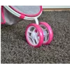 MILLY MALLY Dolls Pram Susie Prestige – Pink/Grey/White