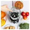 MPM MBL-37 Blender, 500 W, 1.5 L stiklinis indas, nerūdijančio plieno peilis, 2 greičiai, impulsinė funkcija, ledo smulkinimas, juoda