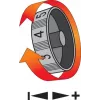 Yato YT-82920 Poliruoklis automobiliams 5000 aps./min. 1200 W, reguliuojamas greitis, minkštas paleidimas, 180 mm diskas, 5 m laidas