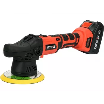 Yato YT-82920 Poliruoklis automobiliams 5000 aps./min. 1200 W, reguliuojamas greitis, minkštas paleidimas, 180 mm diskas, 5 m laidas