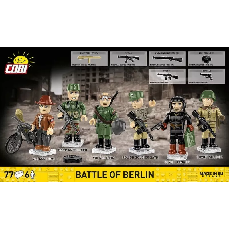 COBI Blocks Battle of Berlin 77 vnt.