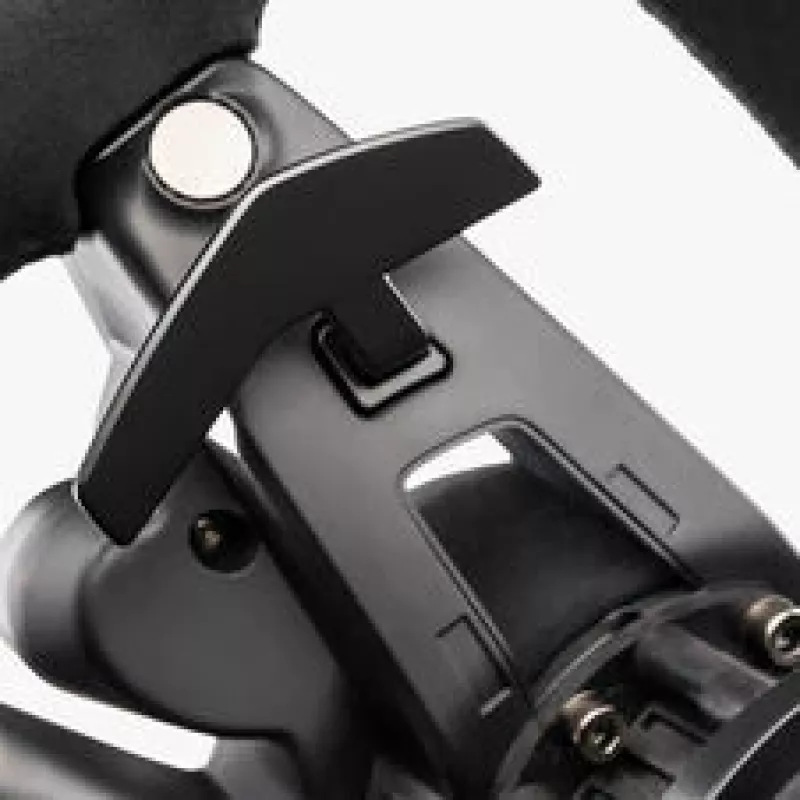 Fanatec CSL Elite Porsche Vision GT vairas, Suede, OLED ekranas, 310 mm plotis - Juodas