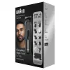 Braun MGK7491 17-in-1 Multi-Grooming Style Kit, juodas/sidabrinis, belaidis, Li-Ion, 100 min veikimo laikas
