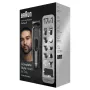 Braun MGK7491 17-in-1 Multi-Grooming Style Kit, juodas/sidabrinis, belaidis, Li-Ion, 100 min veikimo laikas