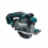 Makita DCS552Z Nešiojamasis Diskinis Pjūklas 136 mm 3600 RPM Juodas Mėlynas