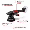 EINHELL Professional belaidis ekscentrinis poliruoklis CP-EP 18/125 Li BL-Solo, 18V, 125mm, raudonas/juodas, be akumuliatoriaus ir įkroviklio