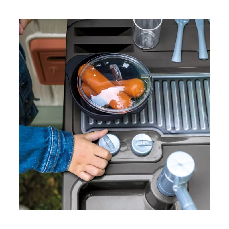 Smoby Life Summer Kitchen Grill su priedais