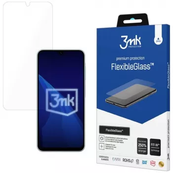 3MK FlexibleGlass Lite Hibridinis stiklo apsauginis ekrano stiklas, skirtas Samsung Galaxy A27 5G – permatomas