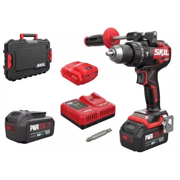 Skil 3085HB 20V Bešepetėlis Kombinuotas Gręžtuvas (2x4Ah)