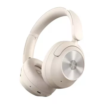 OneOdio A6 belaidės ausinės (balta) – uždedamos, Bluetooth 5.0, 40 h baterija, sulankstomos