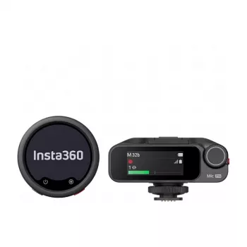 Insta360 Mic Pro (1TX + 1RX) belaidė mikrofono sistema