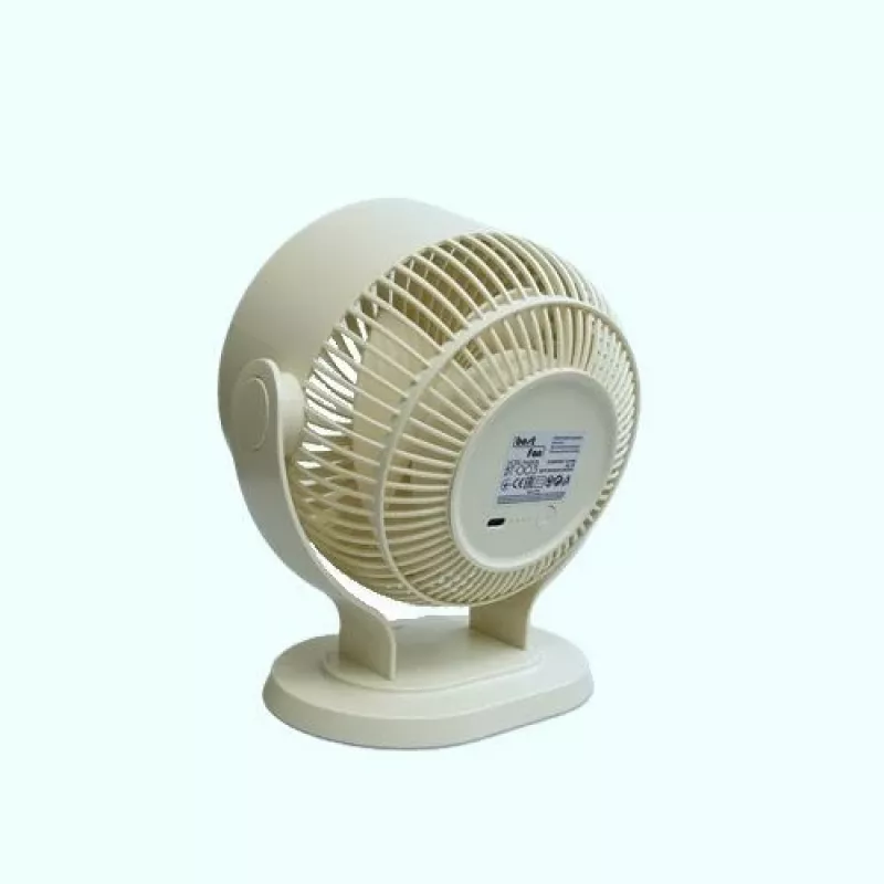 Maestro BT-003 USB stalinis ventiliatorius, juodas, 10 cm mentės, 2 greičiai, kompaktiškas dizainas