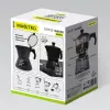 Maestro Granite MR-1667-3 Moka kavos virimo aparatas 150 ml 3 puodeliai Pilka