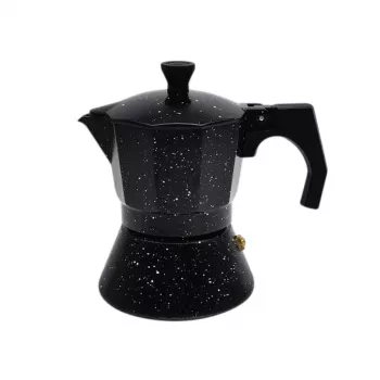 Maestro Granite MR-1667-3 Moka kavos virimo aparatas 150 ml 3 puodeliai Pilka