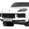 MILLY MALLY vaikiškas automobilis Porsche Cayenne S baltas – elektrinis važinėjamas automobilis su 12V baterija, nuotolinio valdymo pultu ir LED šviesomis
