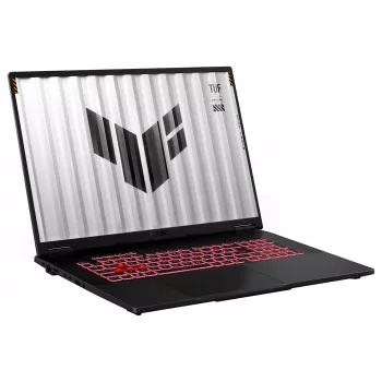 ASUS TUF Gaming A18 FA808UP-S8012W žaidimų nešiojamas kompiuteris, 18 colių WUXGA IPS 144Hz, AMD Ryzen 7 260, 16GB DDR5, 1TB SSD, GeForce RTX 5070 8GB, Windows 11 Home, vokiška QWERTZ klaviatūra