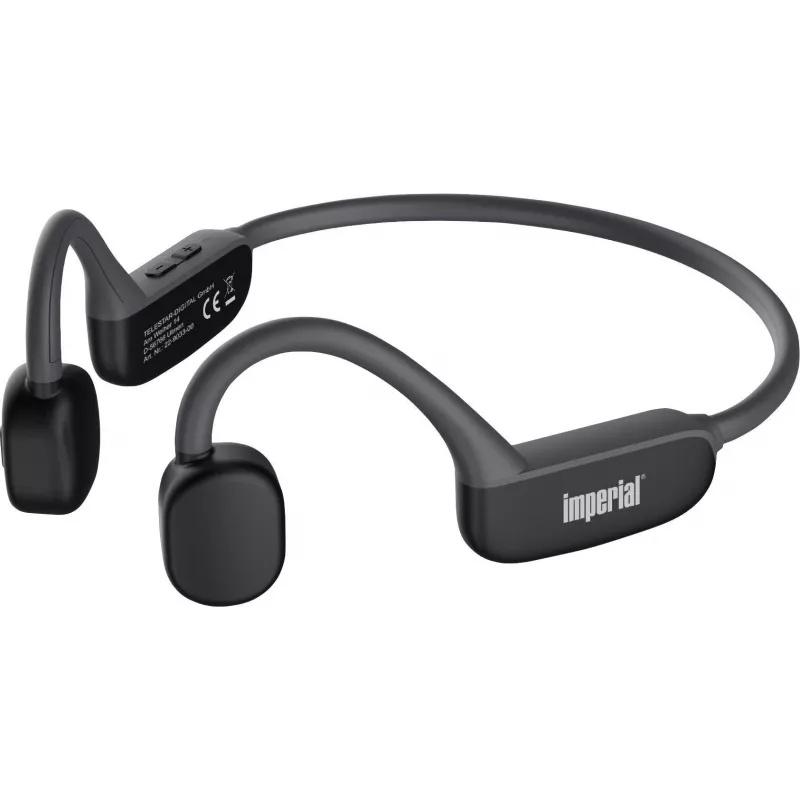 Imperial bluTC active 1 belaidės sportinės ausinės su kaklo juosta Bluetooth juodos