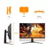 AOC C32G4Z 31,5 inch lenktas žaidimų monitorius, Full HD, 240Hz, 1ms, VA, FreeSync Premium, juodas/raudonas