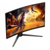 AOC C32G4Z 31,5 inch lenktas žaidimų monitorius, Full HD, 240Hz, 1ms, VA, FreeSync Premium, juodas/raudonas