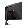 AOC C32G4Z 31,5 inch lenktas žaidimų monitorius, Full HD, 240Hz, 1ms, VA, FreeSync Premium, juodas/raudonas